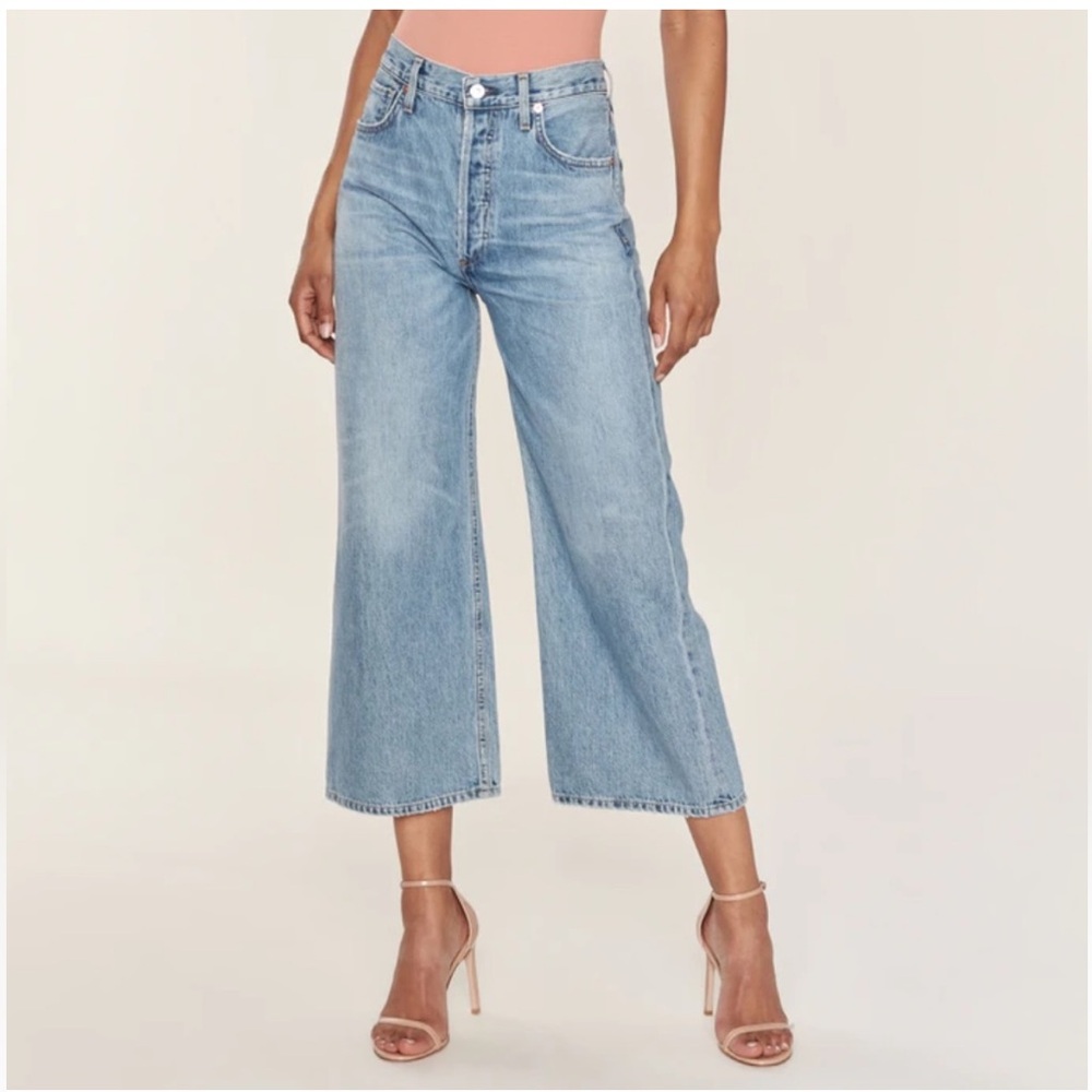 Citizens of Humanity Sacha High Rise Wide Leg Jeans